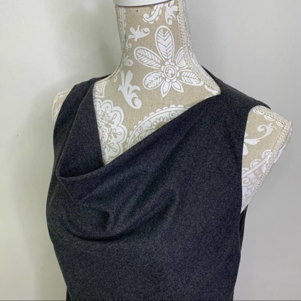 Ralph Lauren Black Label 8 Sheath Dress Gray 1440 - Picture 6 of 10